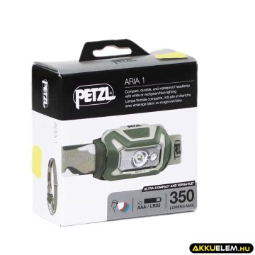 PETZL ARIA 1 CAMO RGB fejlámpa 350lum E069BA01