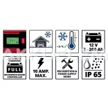 Einhell 10A 12V autó akkumulátor töltő CE-BC 10 M