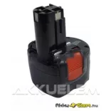 Bosch BAT048 9,6V 2000mAh utángyártott szerszámgép akkumulátor
