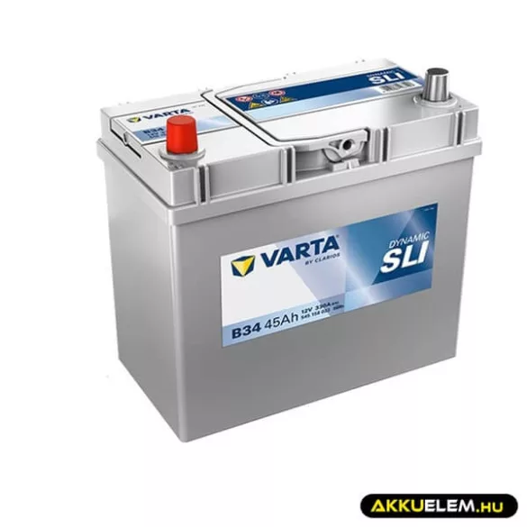 45Ah VARTA Dynamic ASIA B34 akkumulátor bal+ (545 158 033)