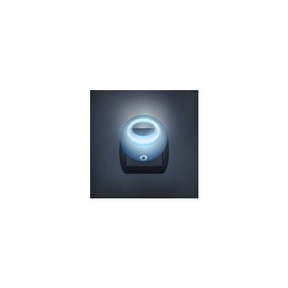 Phenom 20275BL fényérzékelős kék éjjeli lámpa