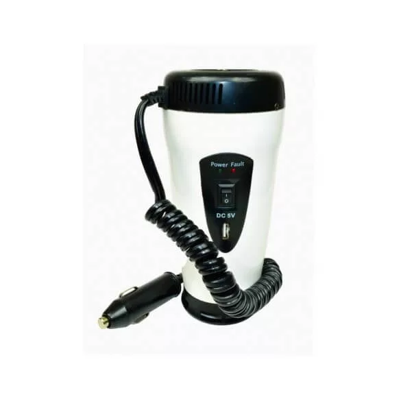 VOLT Polska IPS300 150 W 12 V trapéz inverter pohártartós