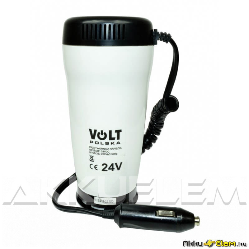 VOLT Polska IPS300 150 W 12 V trapéz inverter pohártartós