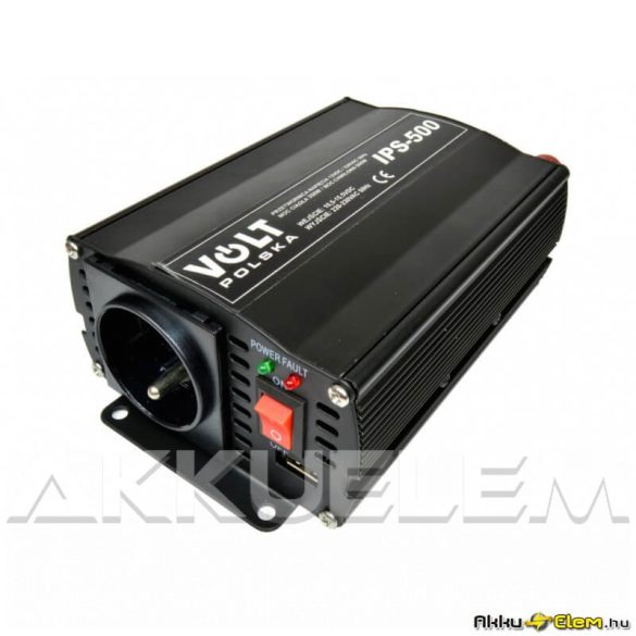 VOLT Polska IPS500 350W/max.500W 12V trapéz inverter