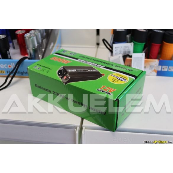 VOLT Polska IPS500 350W/max.500W 12V trapéz inverter