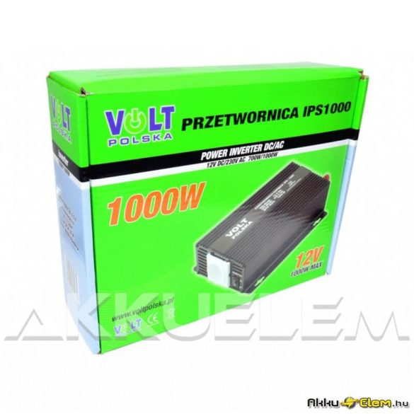 VOLT Polska IPS1000 700W/max.1000W 12V trapéz inverter