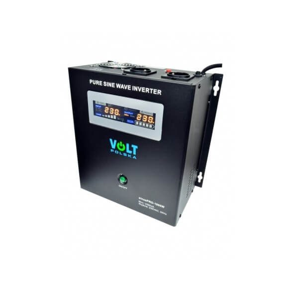 VOLT Polska SinusPRO 1000W 1000VA 700W 12V inverter/szünetm. tápegység 