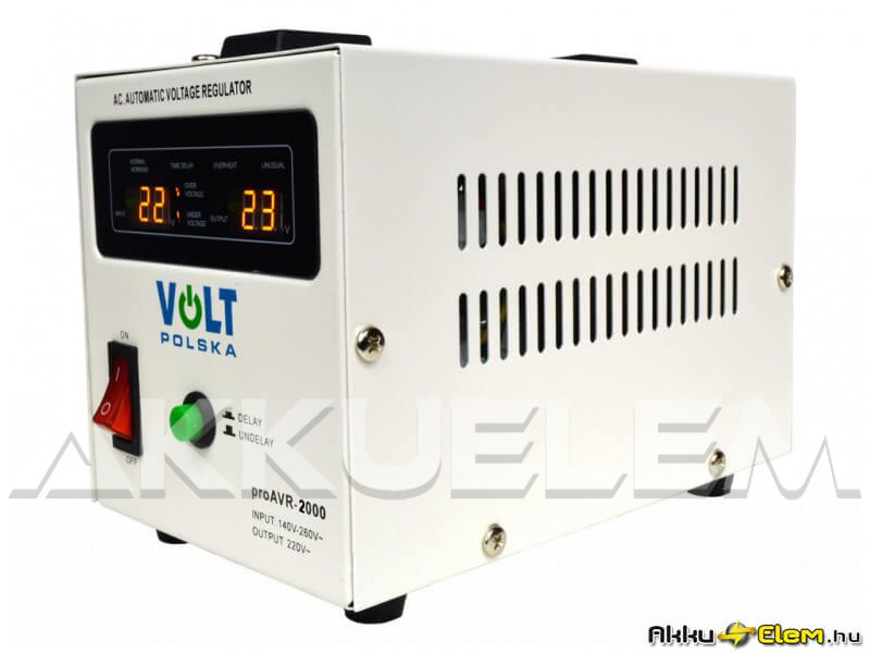VOLT Polska AVR 2000VA feszültségstabilizátor