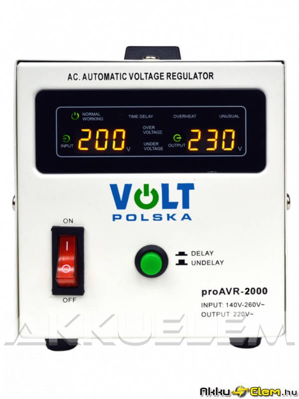 VOLT Polska AVR 2000VA feszültségstabilizátor