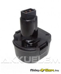DeWalt DE9062 9,6V 1500mAh utángyártott szerszámgép akkumulátor TB9062B.15H