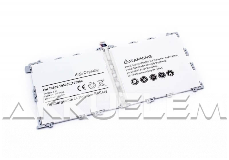 Samsung Galaxy Note 12.2, SM-P901  utángyártott 9500mAh tablet akkumulátor