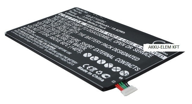   Samsung Galaxy Tab S 8.4 EB-BT705 utángyártott tabletakku 4900mAh