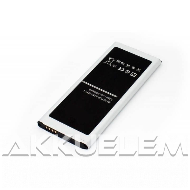   Samsung Galaxy Note 4 SM-N910 utángyártott 2800mAh utángyártott tablet akkkumulátor