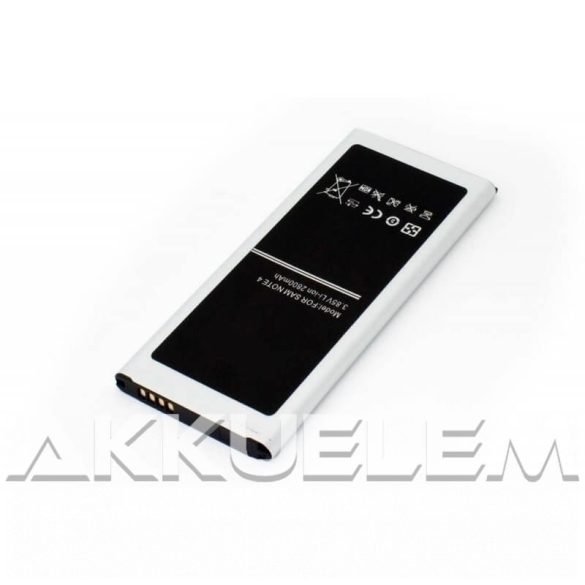 Samsung Galaxy Note 4 SM-N910 utángyártott 2800mAh utángyártott tablet akkkumulátor