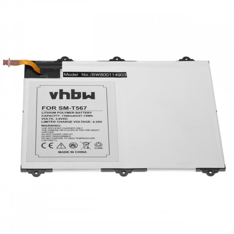 Samsung Galaxy Tab E 9.6/ EB-BT567 7300mAh utángyártott tablet akkumulátor