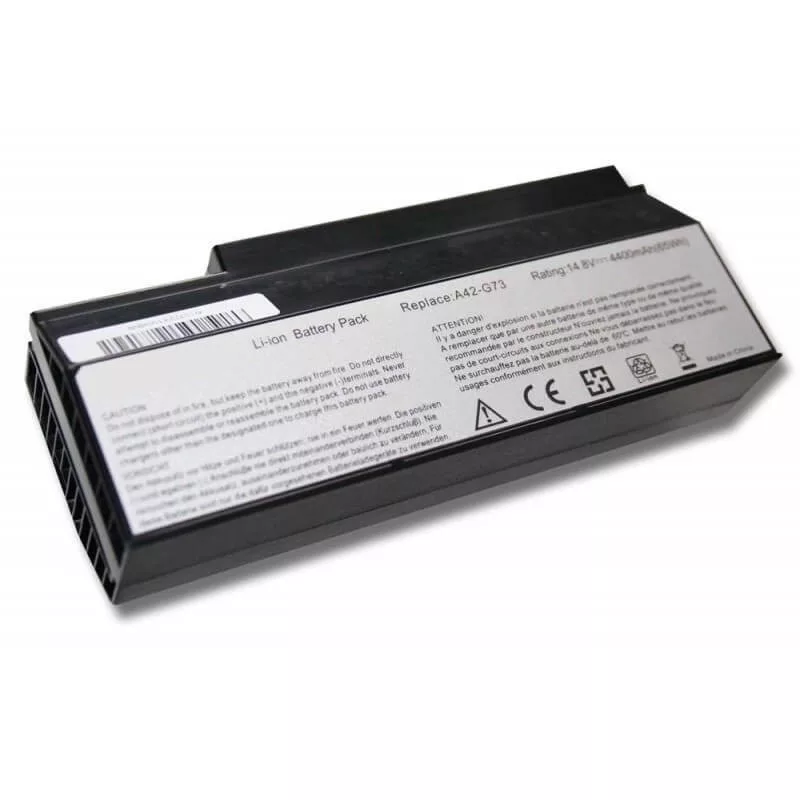   Asus A42-G73 14,8V 4400mAh utángyártott notebook akkumulátor