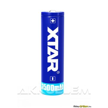 XTAR 18650 3500mAh 3,6V Li-ion akkumulátor PCB