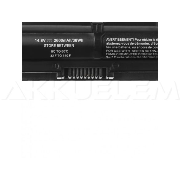Titan Eneryg HP RI04 14,8V 2600mAh utángyártott laptop akkumulátor