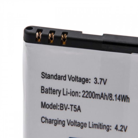 Nokia BV-T5A BL-T5A 2200mAh utángyártott mobilakku