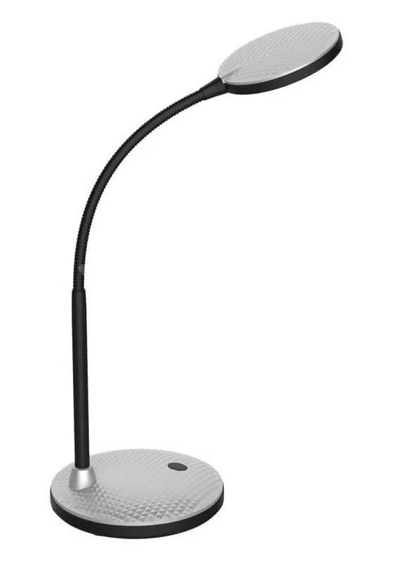 V-TAC 5,5W 420lm 4000K LED asztali lámpa ezüst színű
