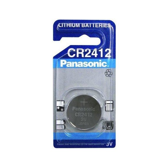 Panasonic CR 2412 3V lítium gombelem