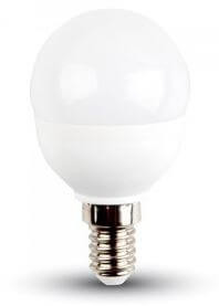 V-TAC E14 5,5W 470lm 2700K 180 ° LED-izzó opál gömb