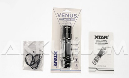 XTAR Venus WK16 550lm kézilámpa