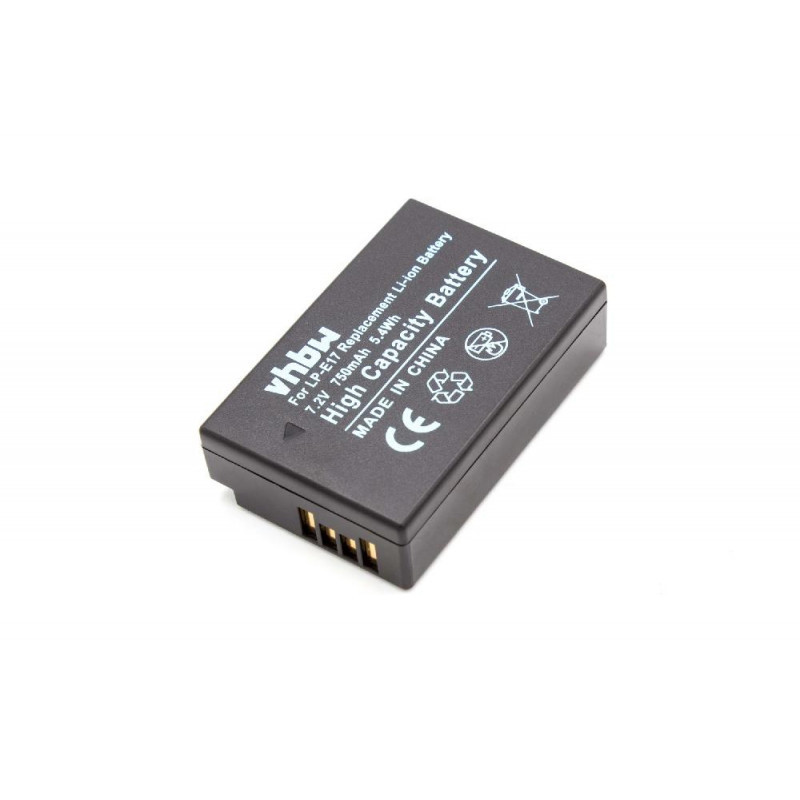 Canon LP-E17 7,2V 750mAh utángyártott akku (eredeti töltő nem tölti!)