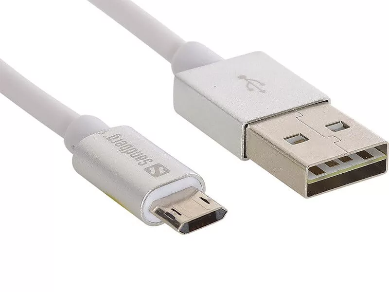 Sandberg 1m USB 2.0 kábel megfordítható csatlakozókkal
