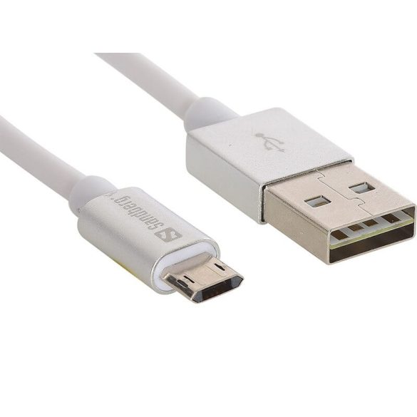 Sandberg 1m USB 2.0 kábel megfordítható csatlakozókkal