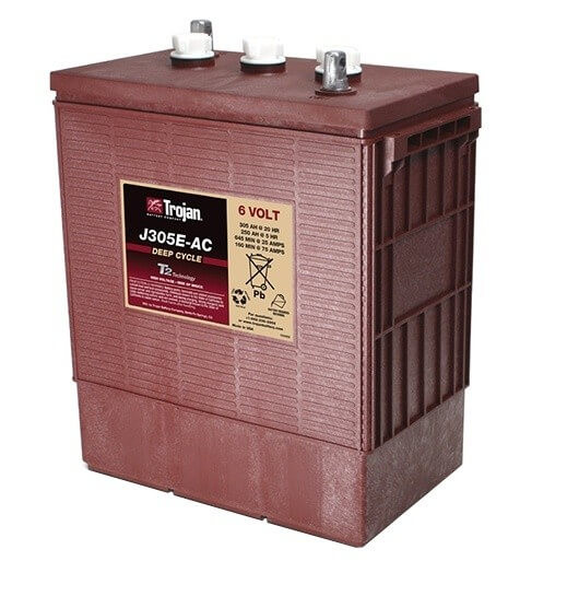Trojan J305E 6V 305Ah munka akkumulátor