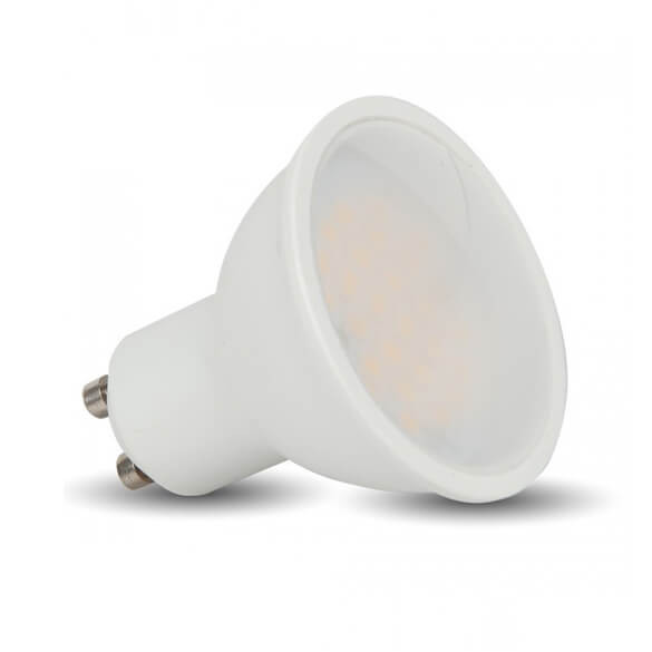 V-TAC GU10 7W 550lm 4000K 110 ° LED-izzó opál dimmelhető