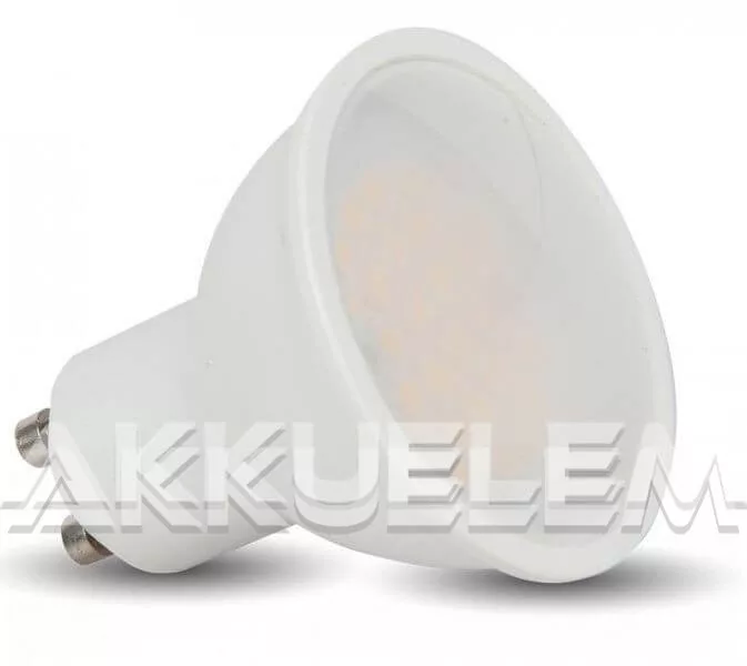 V-TAC GU10 7W 550lm 4000K 110 ° LED-izzó opál dimmelhető