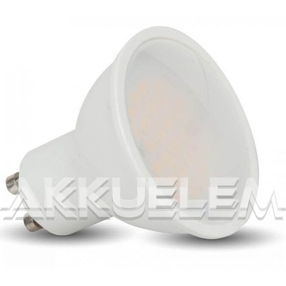 V-TAC GU10 7W 550lm 4000K 110 ° LED-izzó opál dimmelhető