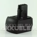 Metabo BSZ 12 12V 3000mAh utángyártott szerszámgép akkumulátor - VHBW