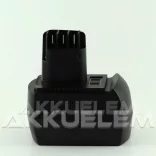 Metabo BSZ 12 12V 3000mAh utángyártott szerszámgép akkumulátor - VHBW