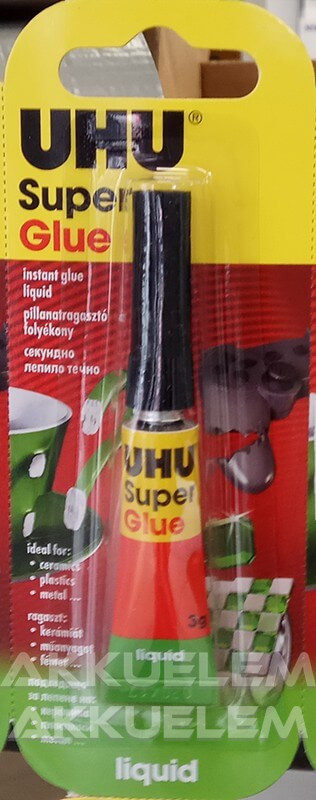 UHU 3gr liquid 36700 pillanatragasztó