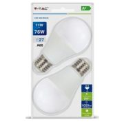 V-TAC E27 11W 1055lm 4000K LED-izzó 2db/csomag