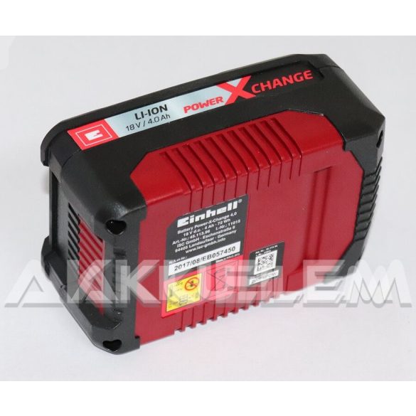 Einhell 18V 4,0Ah Power Exchange Li-ion szerszámgép akkumulátor