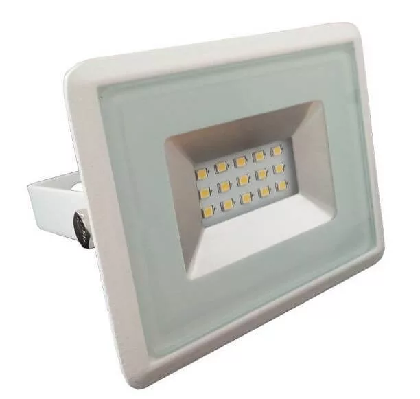   V-TAC 10W 850lm 3000K LED-reflektor fehér színű burkolat, meleg fehér fény