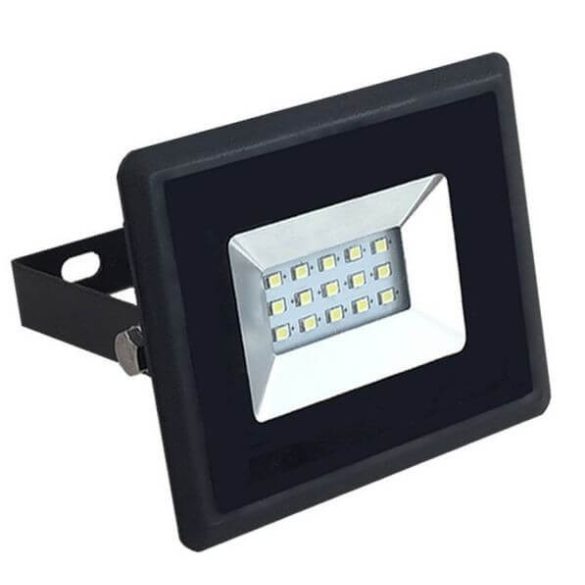 V-TAC "E-széria" 10W 850lm 4000K LED-reflektor fekete színű