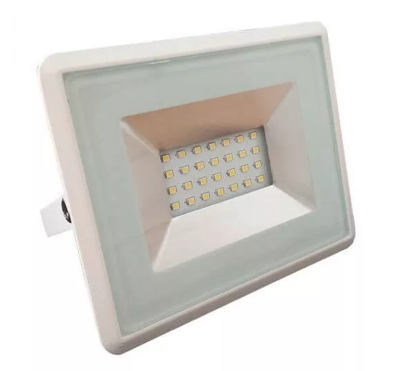   V-TAC "E-széria" 20W 1700lm 4000K LED-reflektor fehér színű