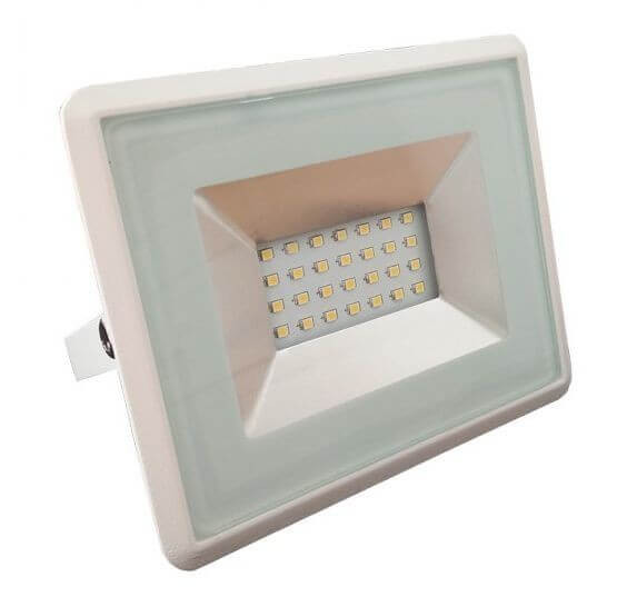 V-TAC "E-széria" 20W 1700lm 4000K LED-reflektor fehér színű