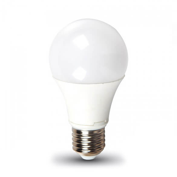 V-TAC E27 9W 806lm 3000K 200 ° LED-izzó Samsung chipes