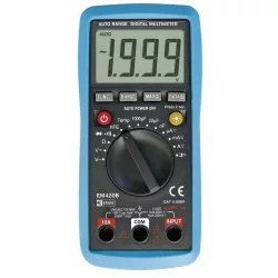 Digitális multiméter 0,2-600V 200µ-10A EM420B M0420