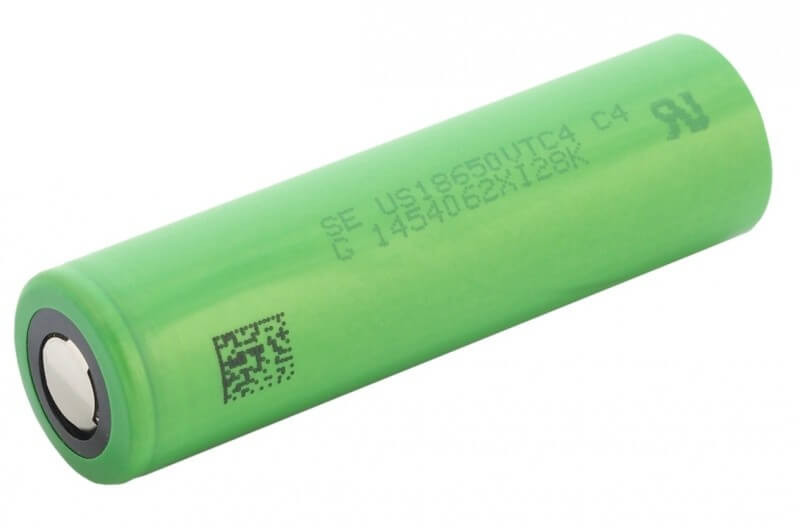 Ipari nagyáramú akkucella 18650 Li-ion 3,7V 2100mAh VTC4