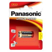 Panasonic CR123A Lítium 3V fotóelem