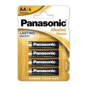 Panasonic Alkaline Power LR6 AA elem MN1500 4db-os csomagban
