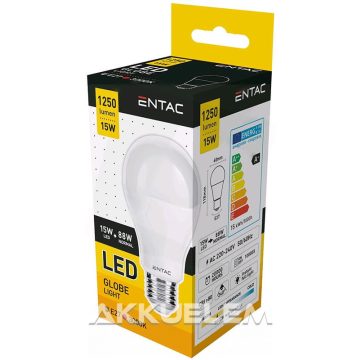 Entac 15W E27 1250lm 3000K LED-izzó