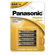   Panasonic Alkaline Power LR03 AAA elem MN2400 4 db-os csomagban